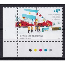 ARGENTINA 2014 GJ 4034 ESTAMPILLA COMPLETA NUEVA MINT U$ 1,30